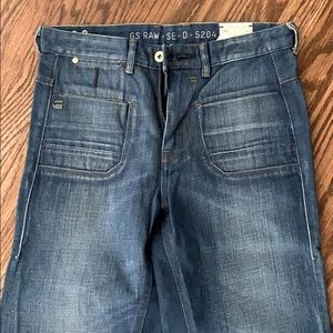 Women’s Gstar Raw denim wide leg 27x30